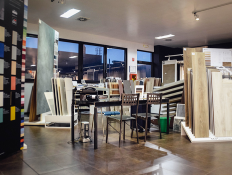 Lo showroom di 81ceramica
